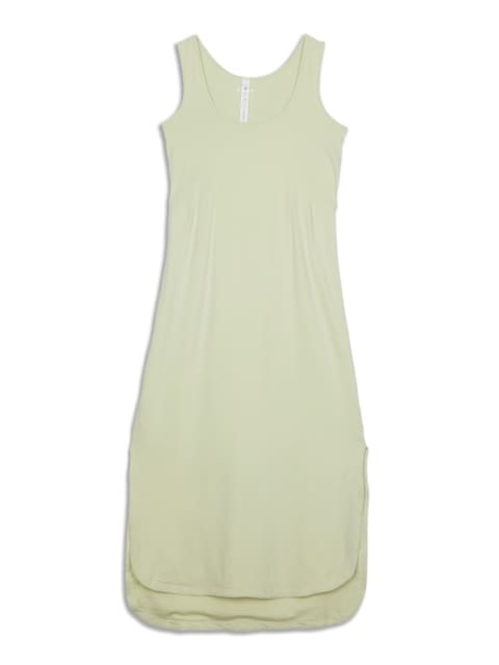 Lululemon Pima Cotton Open-Back Midi Dress 6 medium Dewy green sleeveless summer